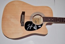 Florida Georgia Line Signed Acoustic Guitar Tyler Hubbard Brian Kelley PSA COA 