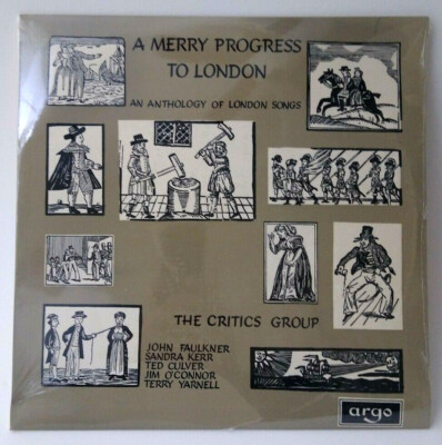 A Merry Progress To London THE CRITICS GROUP LP Album One Argo ZDA 46