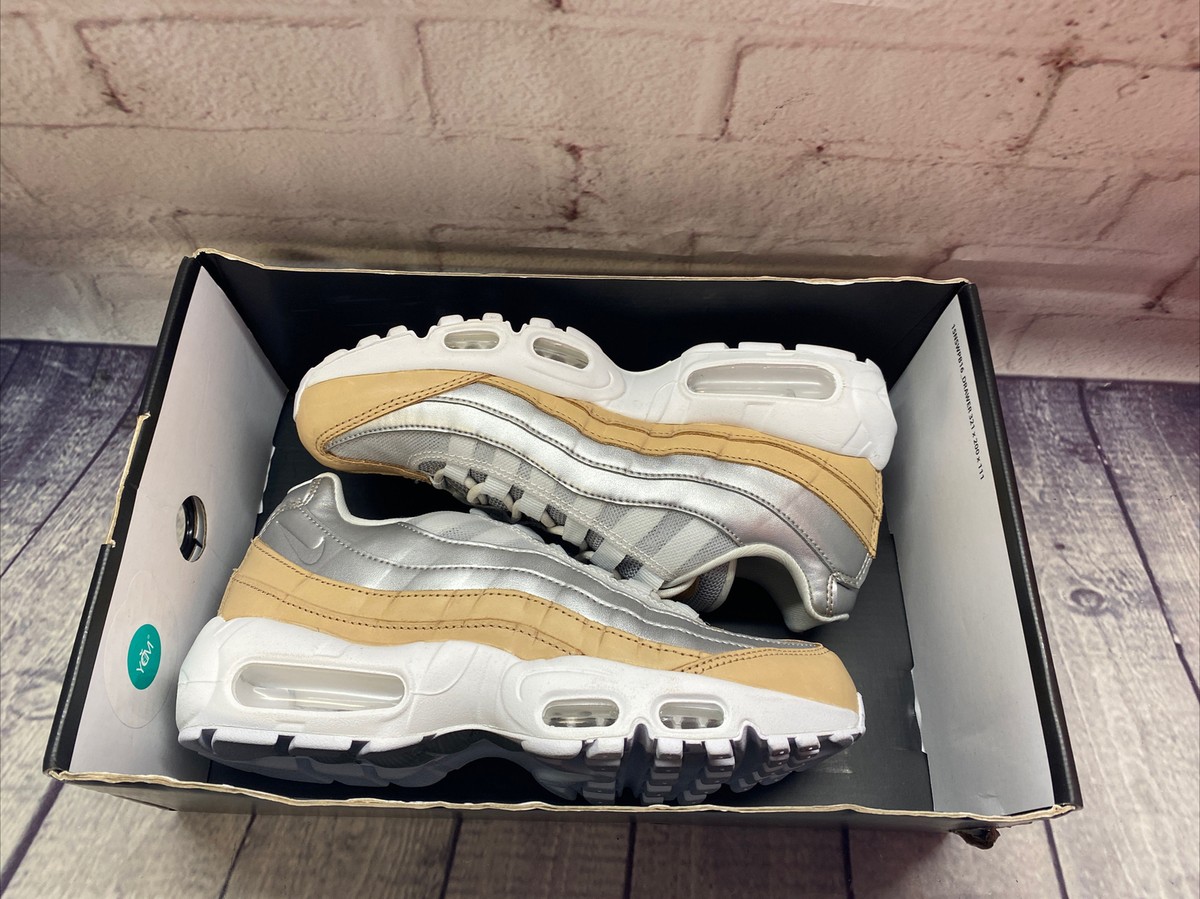 レビュー高評価の商品!の商品をすべて Air Nike Max AH8697 Shoes Run Platinum Pure Premium SE 95 靴