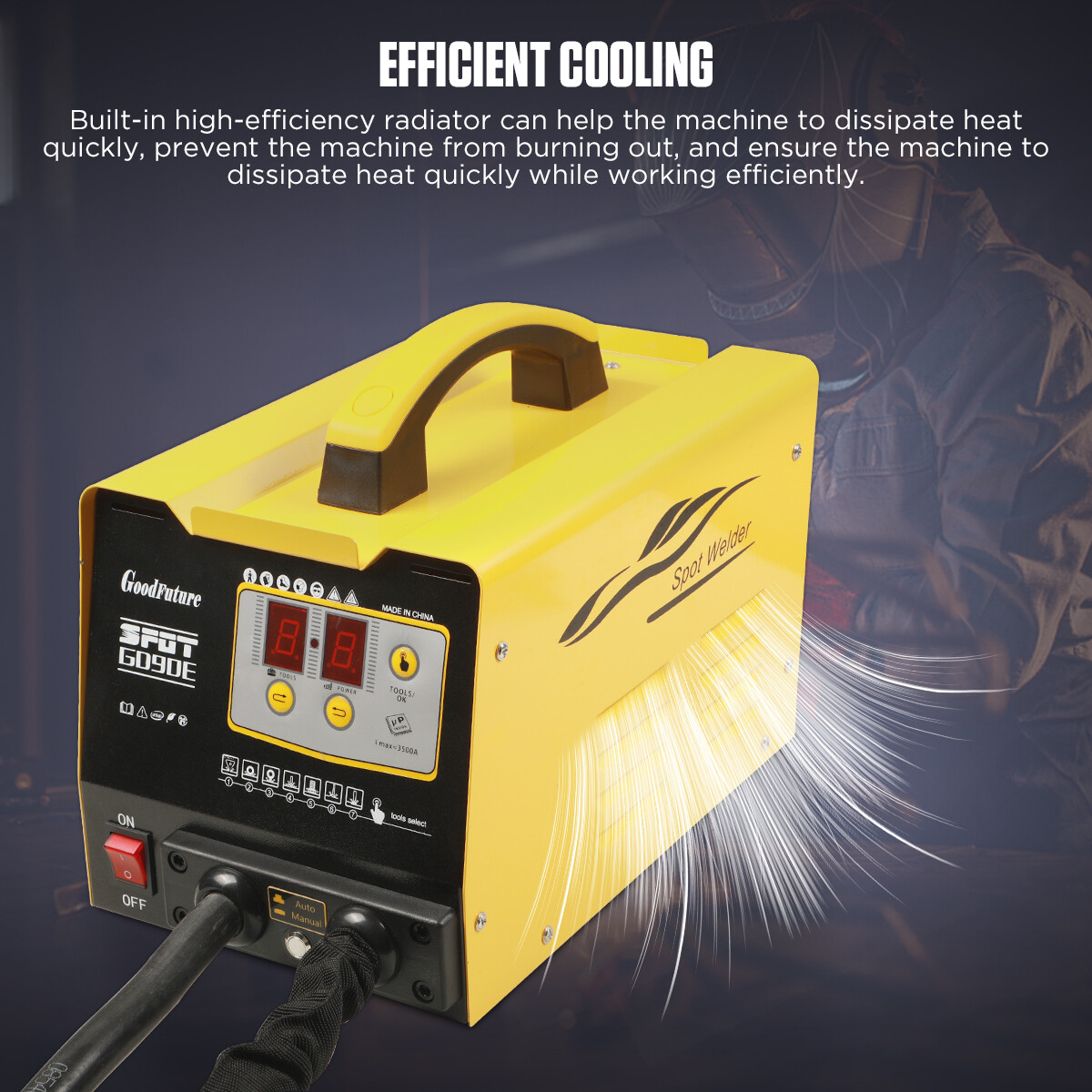 Car Body Panel Spot Welder Dent Puller Kit 7 Models Stud Spot Welder Machine 3KW eBay