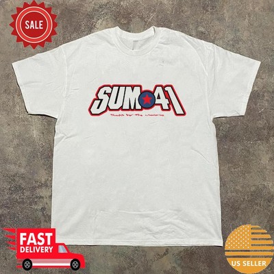 Sum 41 Band Logo Short Sleeve T Shirt Full Size S-5XL DG1675