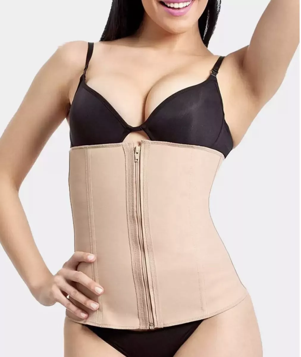 Esbelt Brazilian Shaper Waist Cincher Extra Firm with Latex Zipper M 419