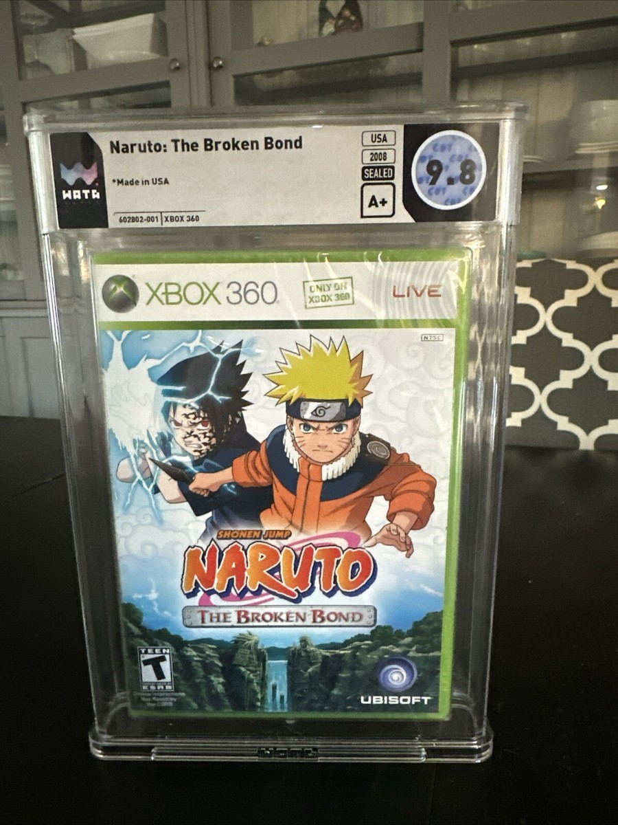 Pop 1 Of 1 WATA 9.8 A+ Naruto: The Broken Bond (Microsoft Xbox 360 