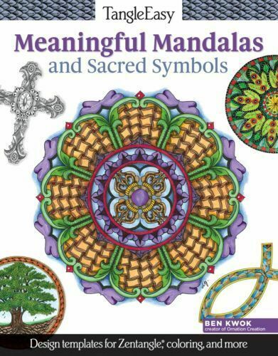Tangleeasy Meaningful Mandalas and Sacred Symbols Design Templates for