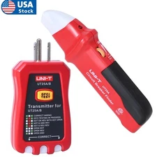 UNI-T UT25A Digital Circuit Breaker Finder with GFCI Outlet Socket Tester LED