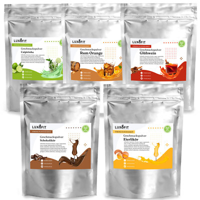 Geschmackspulver Shot Flavour Pulver kalorienarm 300 g