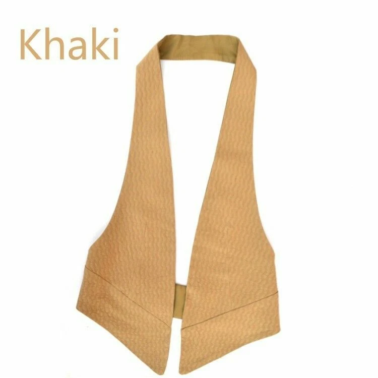 Women Linen Small Suit Vest Halter V Neck Waistcoat Vest Jacket OL Work Tops SPW - Image 4 of 4