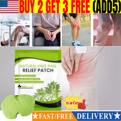 Natural Knee Pain Patch, Herbal Knee Patches for Relief, Long Lasting Relief US~