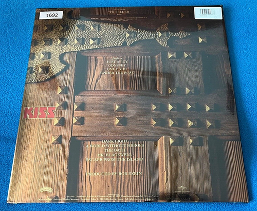 KISS Music From The Elder Half-Speed Mastered CLEAR Vinyl LP Gatefold Ace #1694 - Picture 5 of 10