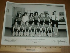 VTG 1963-1964 Silver Valley School Lexington NC old Girls Basketball Photograph