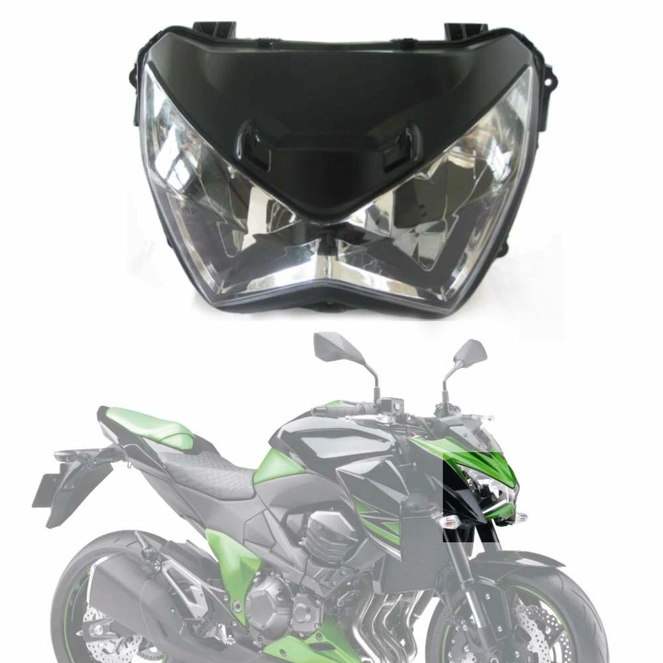 Front Headlight Headlamp Assembly For Kawasaki Z800 Z3000 Z250 2013 2014 2015 - Imagem 3 de 4