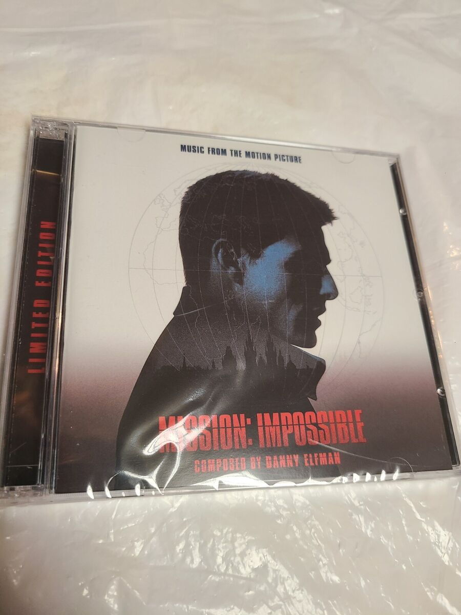 MISSION IMPOSSIBLE (1996) Soundtrack 2-CD, Danny Elfman, La MISSION IMPOSSIBLE (1996) Soundtrack 2-CD, Danny Elfman, La