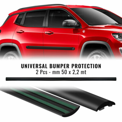 4R  Modanature Laterali Bumper Paracolpi per C. C3-2002 con Biadesivo 3M