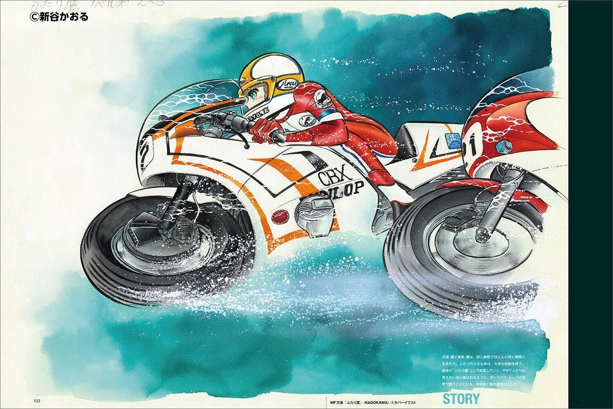 日本の侍ページ Japanese Art Book Kaoru Shintani ART WORKS Area 88 Fighter