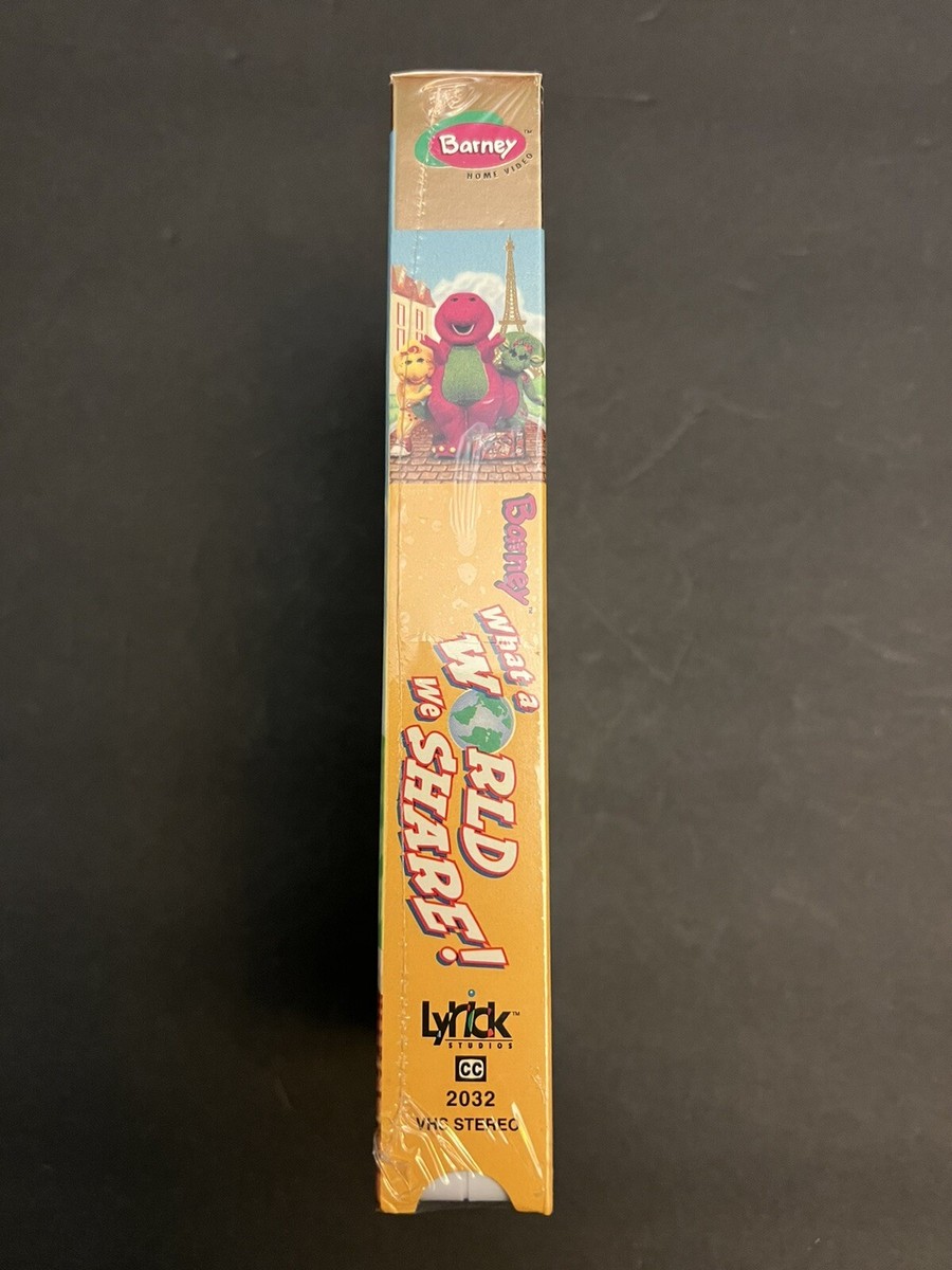 Barney - What a World We Share (VHS, 1999) for sale online | eBay