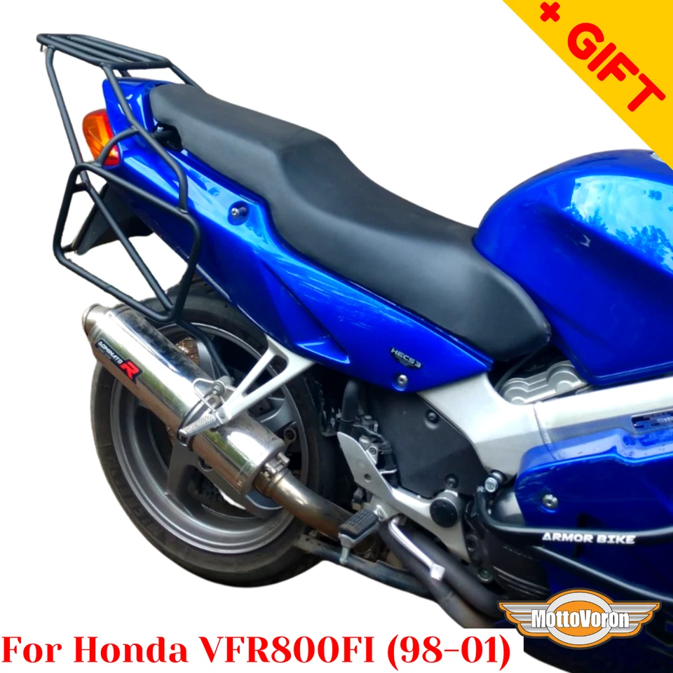 Sistema portaequipajes para Honda Interceptor 800 VFR 800 FI 98-01, regalo Foto 2 de 4