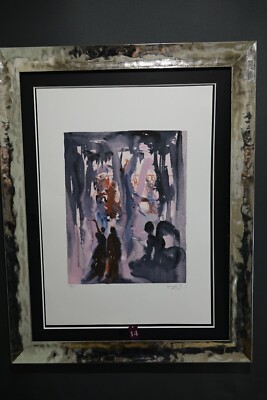 Salvador Dali Lithographie Größe 50 x 70 cm ! Sign , Limitiert, Prägestemp.