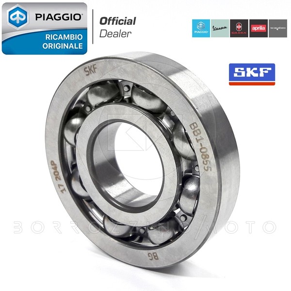 Original Piaggio Vespa PX 150 Kupplungsseite Lager 2011 2012 2013 2014 2015-image