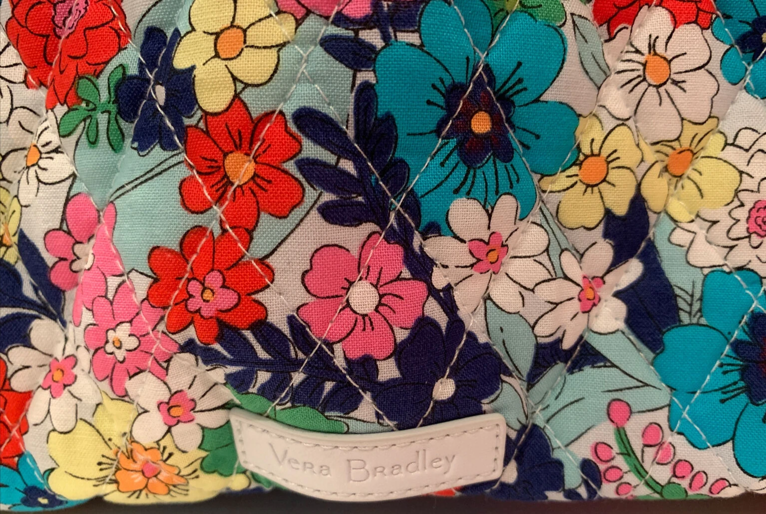 BY FAR Borsone da viaggio grande Vera Bradley motivo floreale borsone pieghevole nuovo