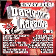 Party Tyme Karaoke Party Tyme Classic Rock 1 16-song G CD 