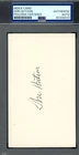 Don Hutson PSA DNA Signed 3x5 Index Card Packers Autograph