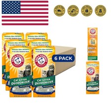 Cat Litter Deodorizer Double Duty, 20 oz, 6 Pack