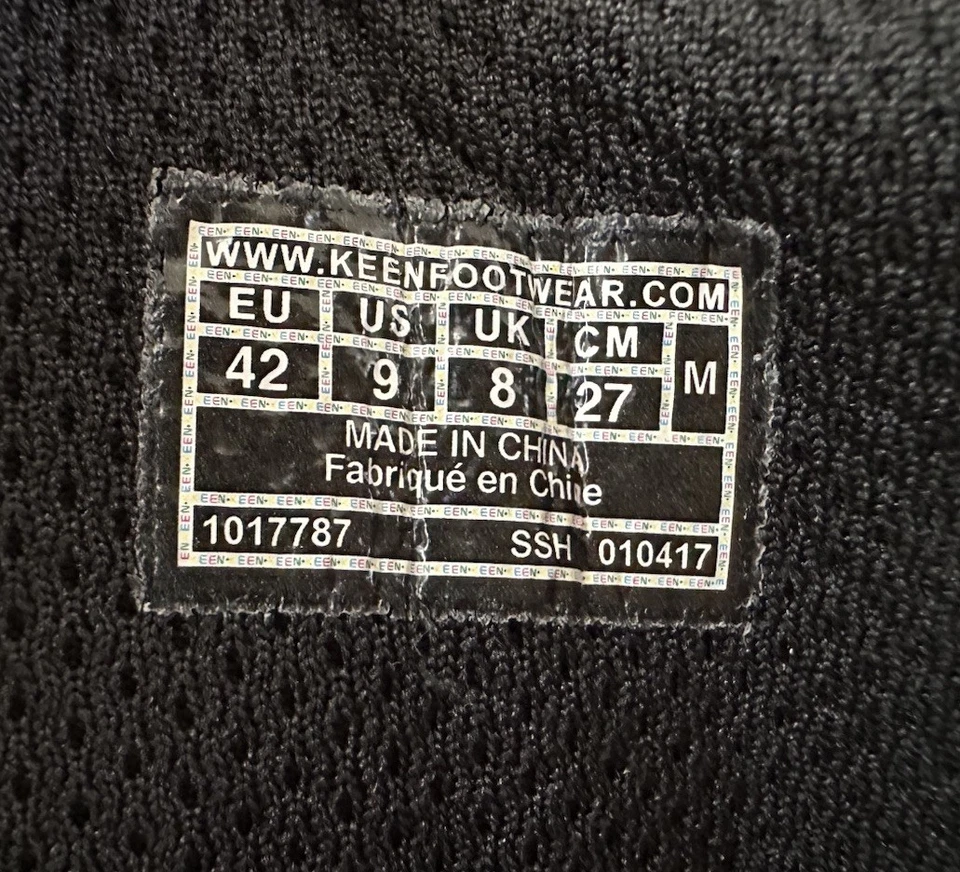 Botas de Senderismo Impermeables Keen Para Hombre Talla 9 Muestra Desajuste Foto 4 de 4