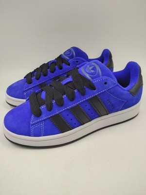 Adidas Campus 00s Mens Size 8.5 Royal Blue Black JQ6044 Suede Skate Sneakers