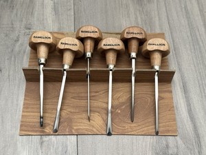 6 Pc Ramelson Wood Carving Tools Palm Tools Woodworking Tool