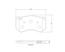 BREMBO P 50 178 Bremsbeläge Vorne passend für MERCEDES-BENZ SLS AMG (C197) BREMBO P 50 178 Bremsbeläge Vorne passend für MERCEDES-BENZ SLS AMG (C197)