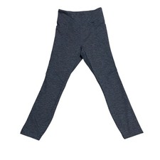 Joy Lab Women's High Waist Leggings Navy Blue Heathered Activewear Pants Small