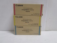 CANON 0403B001 AA  imagepress C1 C1 Printer Toner Ink Magenta Black Cyan New