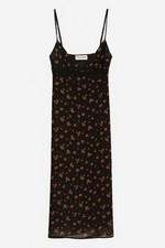 Maxi Dress with Lace Trim, Women  s,size-s 4-6 