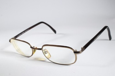 Dolce und Gabbana Brille DG 331 Unisex Bronze Vollrand Metall Brille Brillengestell