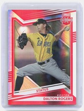 Dalton Rogers Red 2022 Panini Elite Extra Edition 99 LP