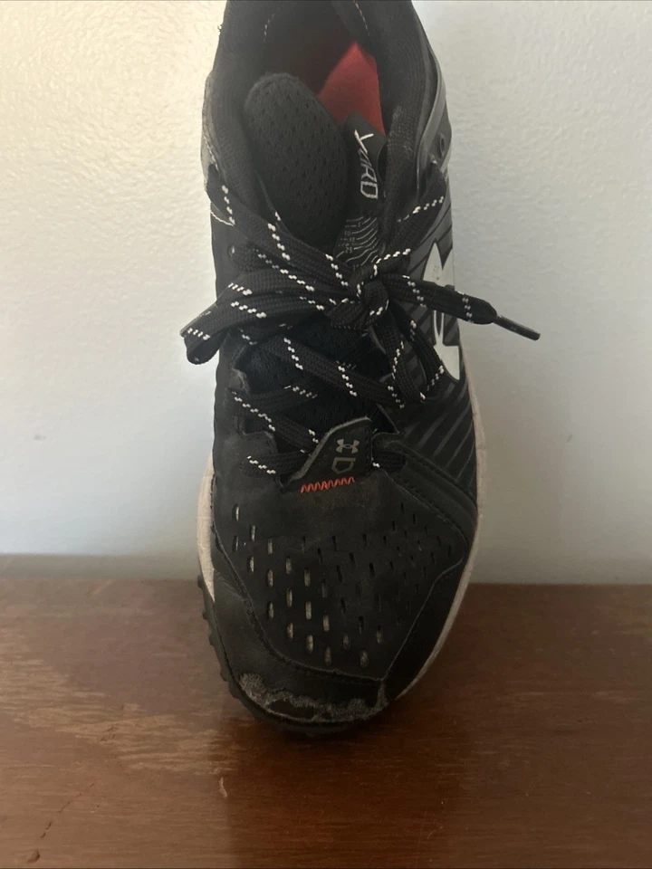 Under Armour Youth 6Y Negro UA Yard Césped Zapatos Foto 4 de 4