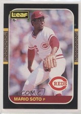 1987 Leaf Canadian Mario Soto #140 9cd