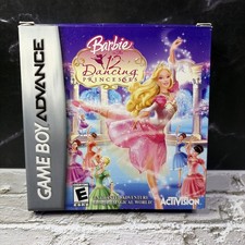 Barbie in the 12 Dancing Princesses (Nintendo Game Boy Advance) GBA CIB T&W