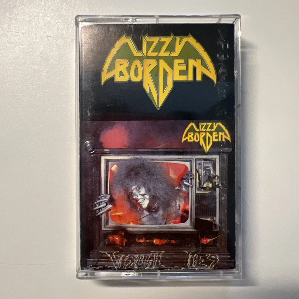 Lizzy Borden Lot of 3 cassettes: love you to pieces, give em the axe (read desc) - Image 2 of 4