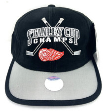 Detroit Red Wings Vintage 1998 NHL Stanley Cup Champs Adjustable Hat Cap NWT