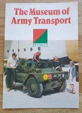Fab Vintage Beverley Museum Of Army Transport Yorkshire Guide Leaflet