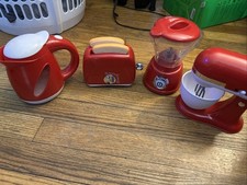 PlayGo Toy Mixer , Blender, Tea Pot  Toaster Appliance Set. Tested And Work