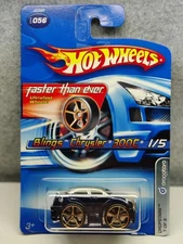 Hot Wheels 2006 Dropstars #1/5 Silver & Blue BLINGS  CHRYSLER 300C #056 - Nice!