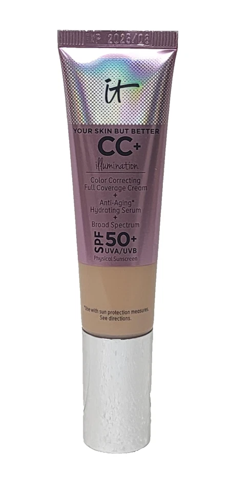 IT COSMETICS CC+ ILLUMINATION 1.08 oz NEUTRAL MEDIUM SPF 50+ - Image 2 of 4