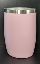 Tumbler insulated stainless steel with lid Pink 12oz. Kid size. Qty 11