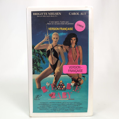 Bye Bye Baby VHS Brigitte Nielsen French 1990 NTSC Rare Movie Tape