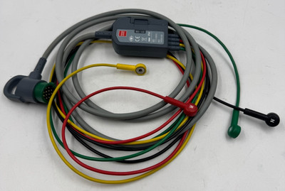 12 Kabel EKG Kabel Lifepak 12, 15 Stammkabel Original Physio 11111-000021 UK MwSt