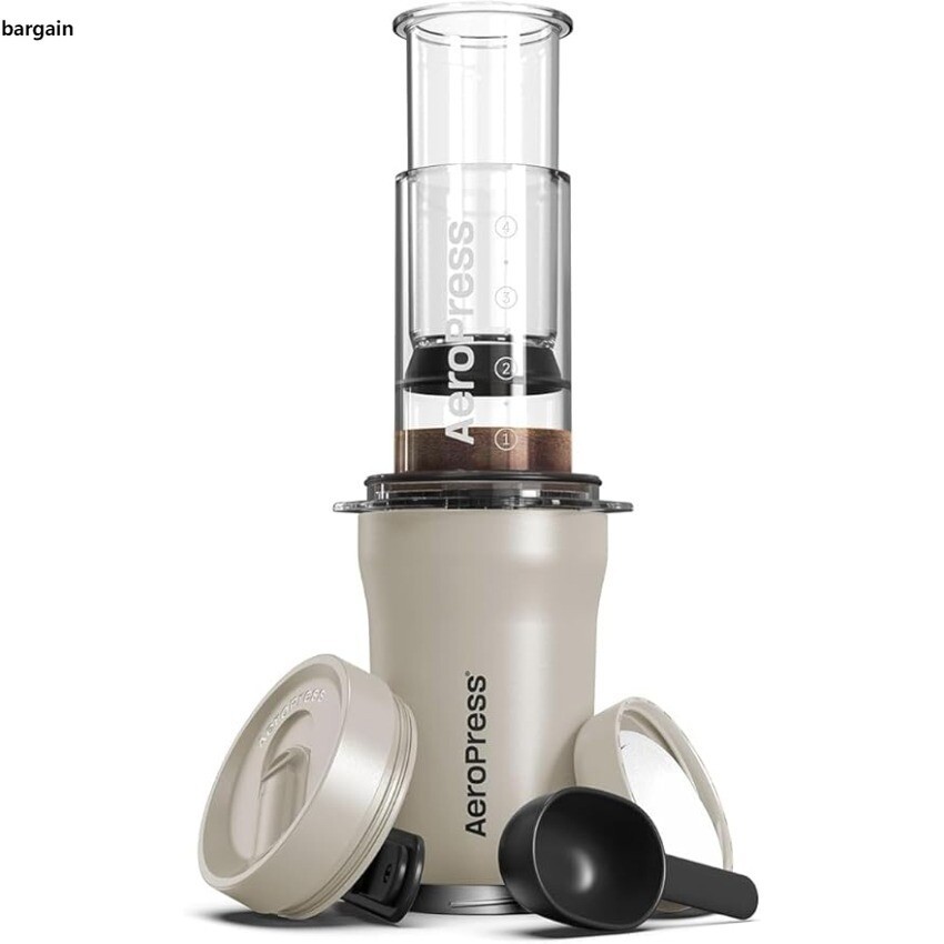 Go Plus, Small Portable Coffee Maker For Travel & Camping - 