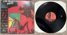 1988 GOVERNMENT ISSUE Crash Vinyl Record LP - Giant Records w/Insert Punk Rock