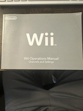 Nintendo Wii Console Operations Manuals  System Set Up Booklets Collectors Item